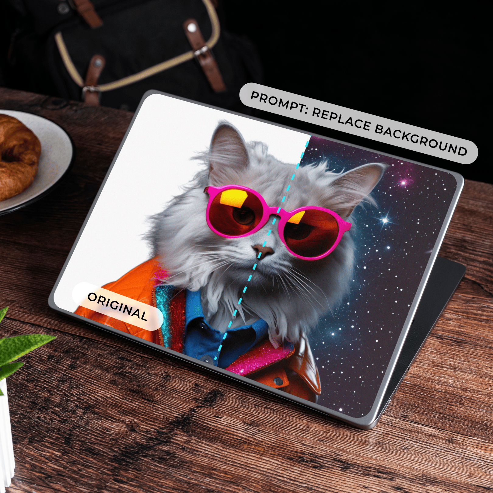 Laptop w Labels